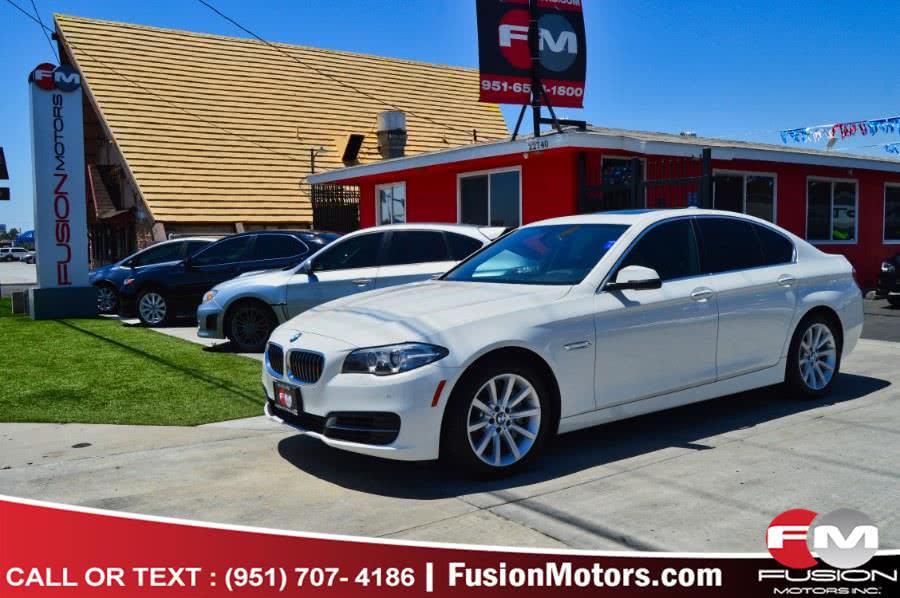 2014 BMW 5 Series 4dr Sdn 535d RWD, available for sale in Moreno Valley, California | Fusion Motors Inc. Moreno Valley, California