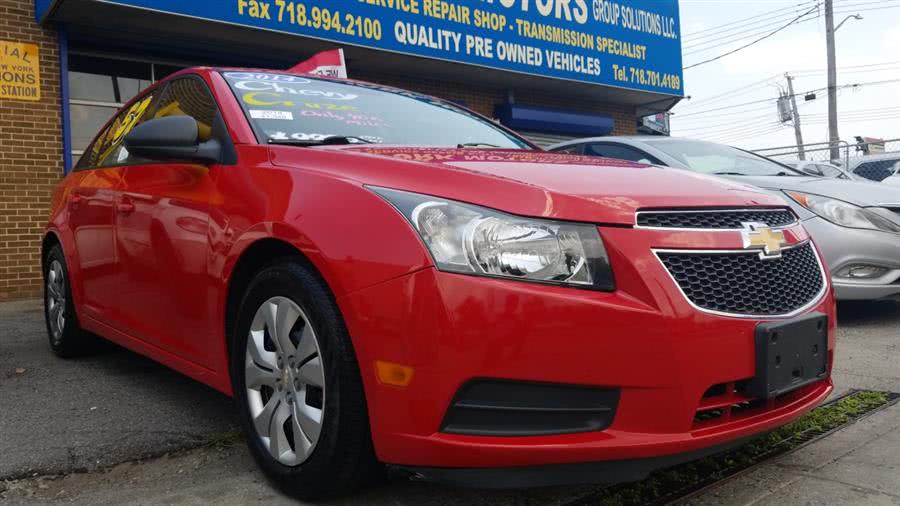 2014 Chevrolet Cruze 4dr Sdn Auto LS, available for sale in Bronx, New York | New York Motors Group Solutions LLC. Bronx, New York