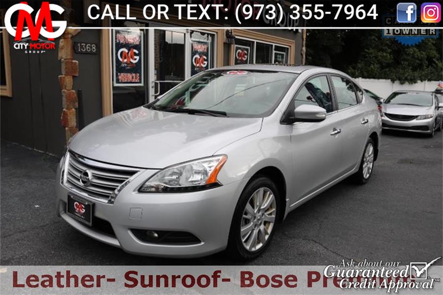 2015 Nissan Sentra SL, available for sale in Haskell, New Jersey | City Motor Group Inc.. Haskell, New Jersey
