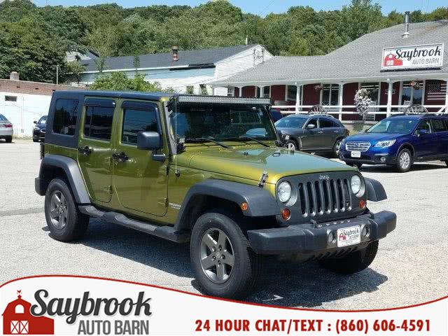 2010 Jeep Wrangler Unlimited 4WD 4dr Sport, available for sale in Old Saybrook, Connecticut | Saybrook Auto Barn. Old Saybrook, Connecticut