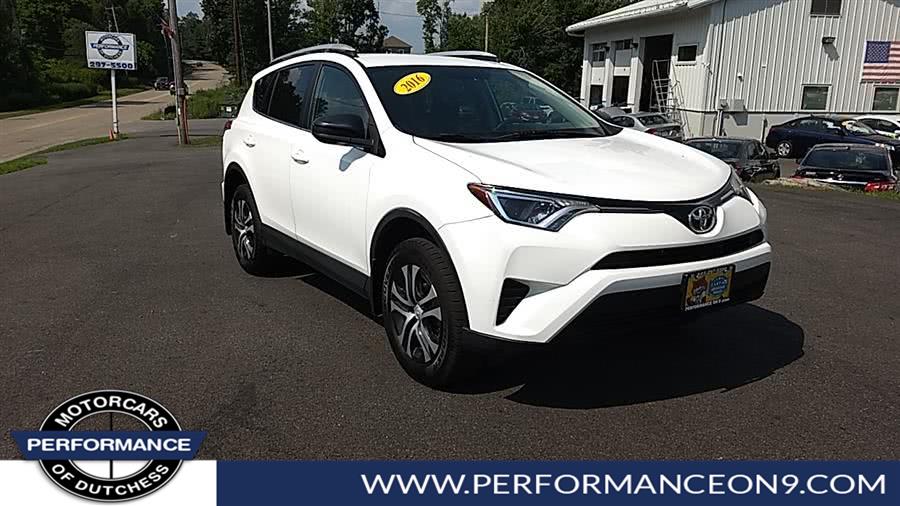 2016 Toyota RAV4 AWD 4dr LE (Natl), available for sale in Wappingers Falls, New York | Performance Motor Cars. Wappingers Falls, New York