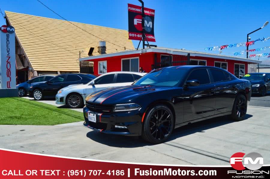 Used Dodge Charger SXT Plus RWD 2018 | Fusion Motors Inc. Moreno Valley, California