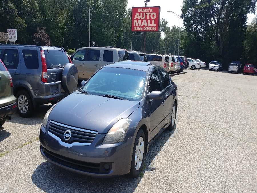 2009 Nissan Altima 4dr Sdn I4 CVT 2.5 SL, available for sale in Chicopee, Massachusetts | Matts Auto Mall LLC. Chicopee, Massachusetts