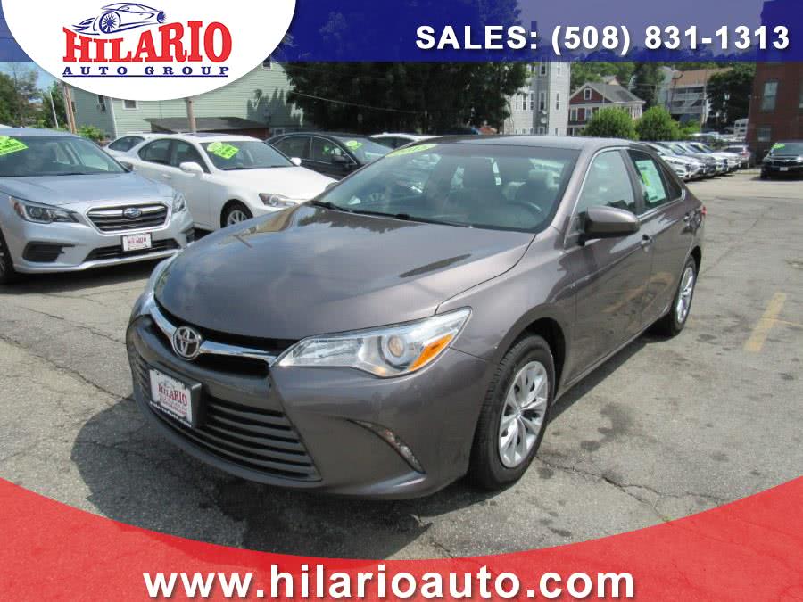 2015 Toyota Camry 4dr Sdn I4 Auto LE (Natl), available for sale in Worcester, Massachusetts | Hilario's Auto Sales Inc.. Worcester, Massachusetts