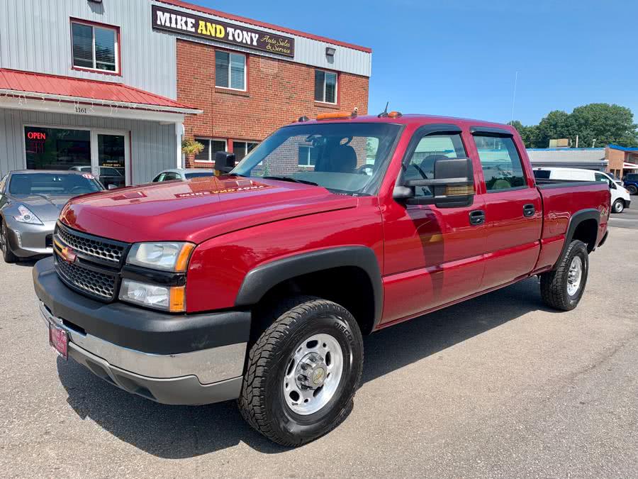 2005 Chevrolet Silverado 2500HD Crew Cab 153" WB 4WD LS, available for sale in South Windsor, Connecticut | Mike And Tony Auto Sales, Inc. South Windsor, Connecticut