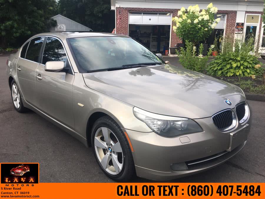 2008 BMW 5 Series 4dr Sdn 528xi AWD, available for sale in Canton, Connecticut | Lava Motors. Canton, Connecticut