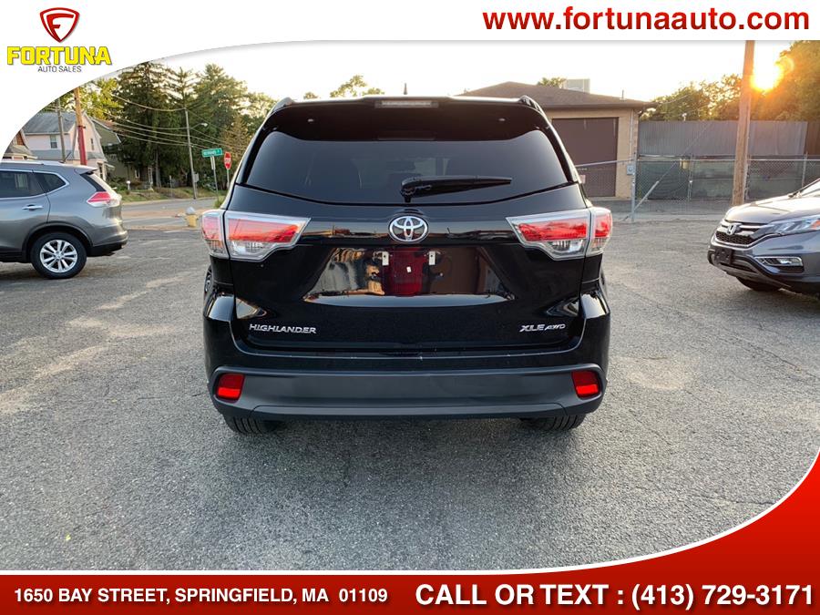 2016 Toyota Highlander AWD 4dr V6 XLE (Natl), available for sale in Springfield, Massachusetts | Fortuna Auto Sales Inc.. Springfield, Massachusetts 2016 Toyota Highlander AWD 4dr V6 XLE (Natl), available for sale in Springfield, Massachusetts | Fortuna Auto Sales Inc.. Springfield, Massachusetts