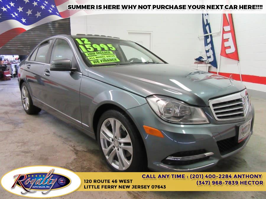 2012 Mercedes-Benz C-Class 4dr Sdn C300 Sport 4MATIC, available for sale in Little Ferry, New Jersey | Royalty Auto Sales. Little Ferry, New Jersey