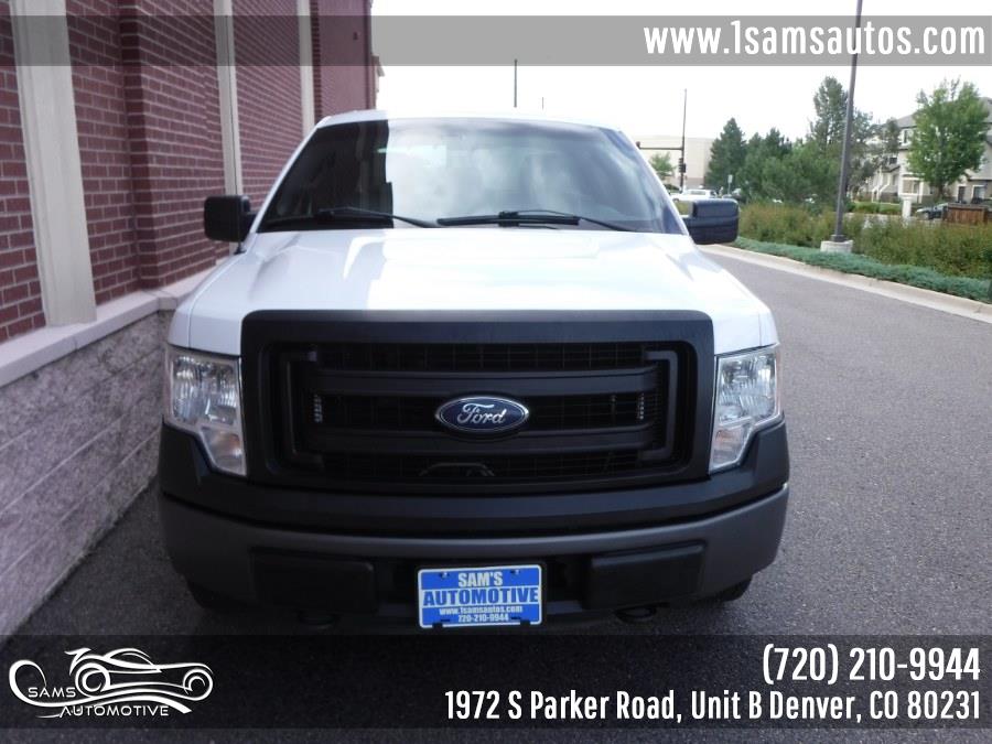 2013 Ford F-150 4WD SuperCab 163" XL, available for sale in Denver, Colorado | Sam's Automotive. Denver, Colorado 2013 Ford F-150 4WD SuperCab 163" XL, available for sale in Denver, Colorado | Sam's Automotive. Denver, Colorado
