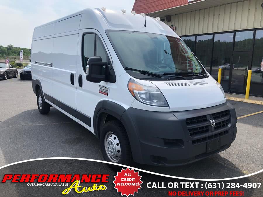 2018 Ram ProMaster Cargo Van 2500 High Roof 159" WB, available for sale in Bohemia, New York | Performance Auto Inc. Bohemia, New York