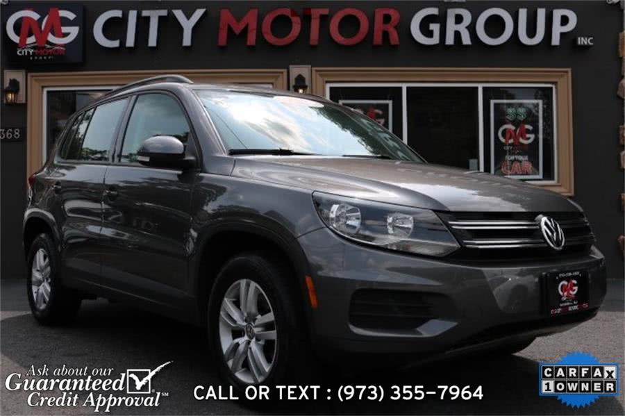 2016 Volkswagen Tiguan S, available for sale in Haskell, New Jersey | City Motor Group Inc.. Haskell, New Jersey