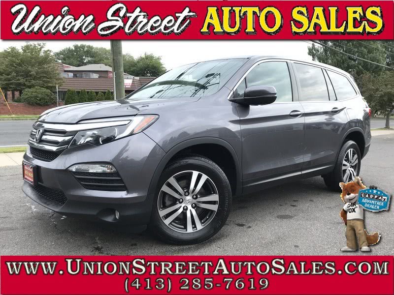 2017 Honda Pilot EX-L w/Navigation AWD, available for sale in West Springfield, Massachusetts | Union Street Auto Sales. West Springfield, Massachusetts