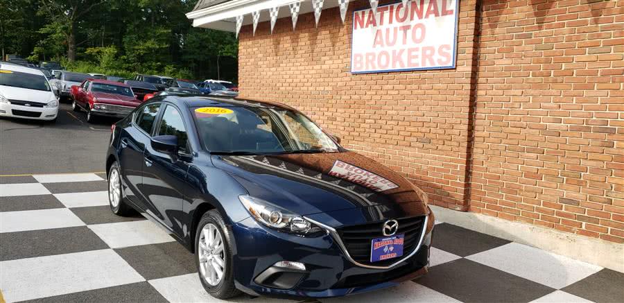 2016 Mazda Mazda3 4dr Sdn Auto i Sport, available for sale in Waterbury, Connecticut | National Auto Brokers, Inc.. Waterbury, Connecticut
