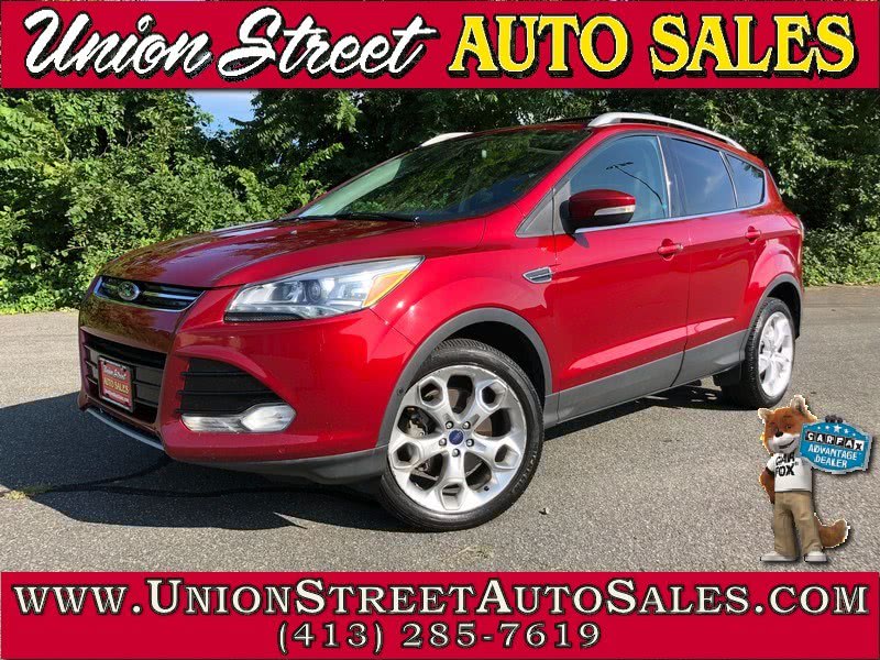 2013 Ford Escape 4WD 4dr Titanium, available for sale in West Springfield, Massachusetts | Union Street Auto Sales. West Springfield, Massachusetts