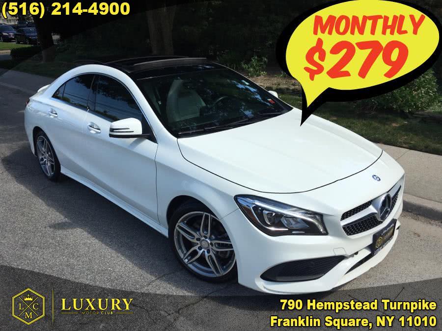 2017 Mercedes-Benz CLA-Class CLA 250 4MATIC Coupe, available for sale in Franklin Square, New York | Luxury Motor Club. Franklin Square, New York