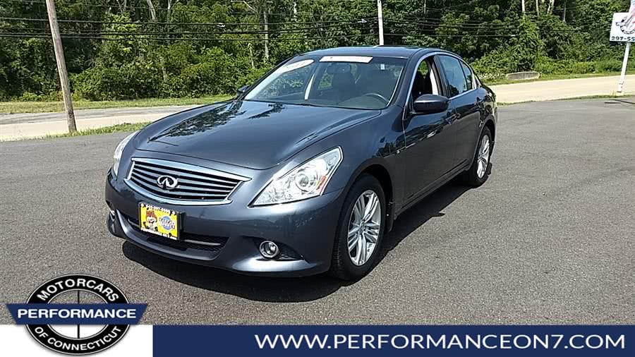 2011 INFINITI G37 Sedan 4dr x AWD, available for sale in Wilton, Connecticut | Performance Motor Cars Of Connecticut LLC. Wilton, Connecticut