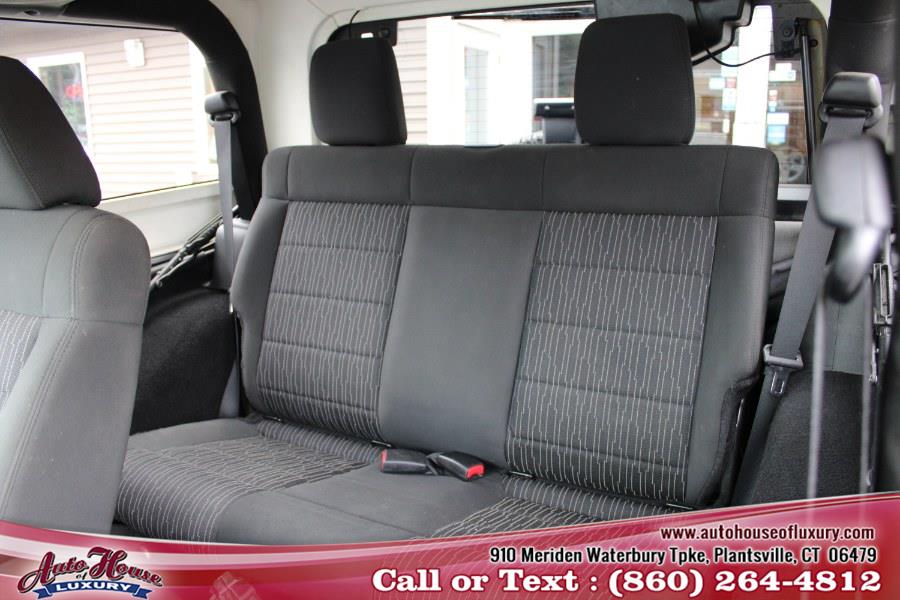 2012 Jeep Wrangler 4WD 2dr Sport, available for sale in Plantsville, Connecticut | Auto House of Luxury. Plantsville, Connecticut 2012 Jeep Wrangler 4WD 2dr Sport, available for sale in Plantsville, Connecticut | Auto House of Luxury. Plantsville, Connecticut