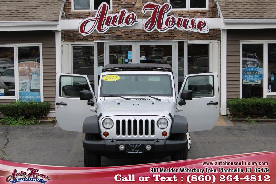 2012 Jeep Wrangler 4WD 2dr Sport, available for sale in Plantsville, Connecticut | Auto House of Luxury. Plantsville, Connecticut 2012 Jeep Wrangler 4WD 2dr Sport, available for sale in Plantsville, Connecticut | Auto House of Luxury. Plantsville, Connecticut