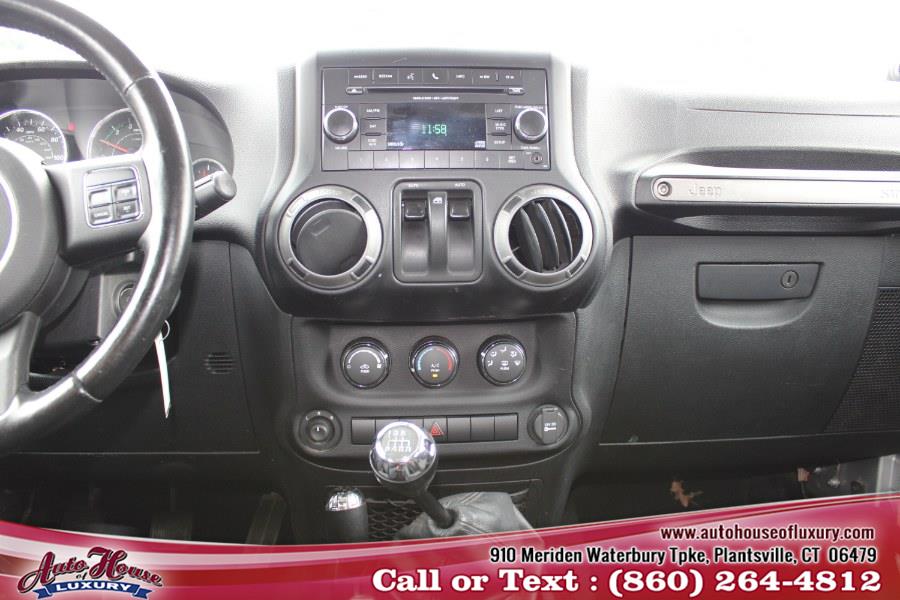 2012 Jeep Wrangler 4WD 2dr Sport, available for sale in Plantsville, Connecticut | Auto House of Luxury. Plantsville, Connecticut 2012 Jeep Wrangler 4WD 2dr Sport, available for sale in Plantsville, Connecticut | Auto House of Luxury. Plantsville, Connecticut