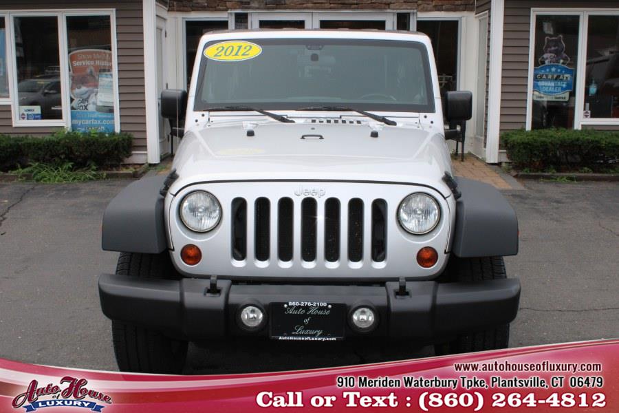 2012 Jeep Wrangler 4WD 2dr Sport, available for sale in Plantsville, Connecticut | Auto House of Luxury. Plantsville, Connecticut 2012 Jeep Wrangler 4WD 2dr Sport, available for sale in Plantsville, Connecticut | Auto House of Luxury. Plantsville, Connecticut