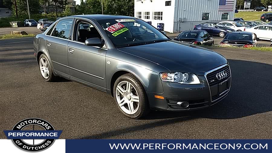 2007 Audi A4 2007 4dr Sdn Auto 2.0T quattro, available for sale in Wappingers Falls, New York | Performance Motor Cars. Wappingers Falls, New York