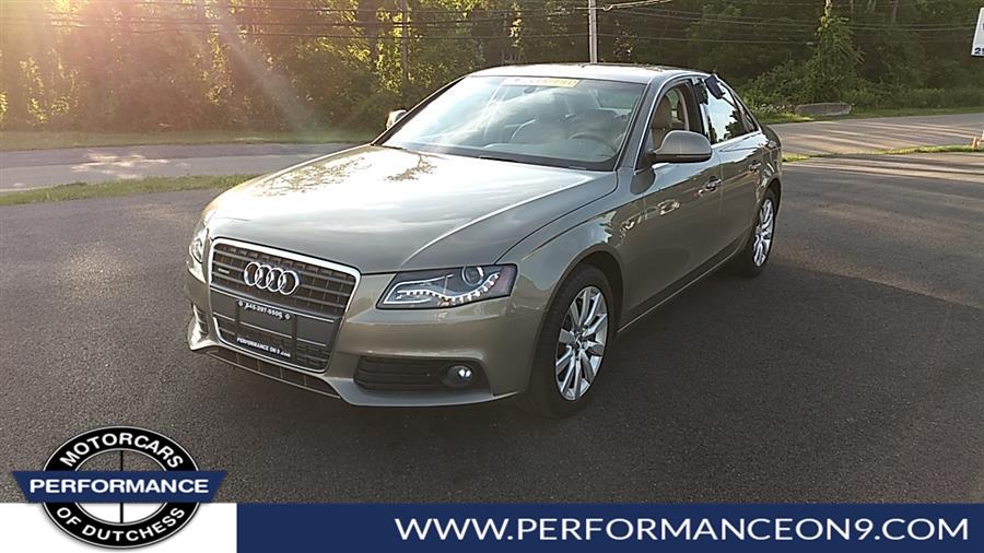 2009 Audi A4 4dr Sdn Auto 2.0T quattro Prem Plus, available for sale in Wappingers Falls, New York | Performance Motor Cars. Wappingers Falls, New York 2009 Audi A4 4dr Sdn Auto 2.0T quattro Prem Plus, available for sale in Wappingers Falls, New York | Performance Motor Cars. Wappingers Falls, New York