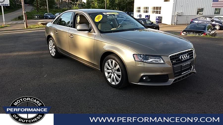 2009 Audi A4 4dr Sdn Auto 2.0T quattro Prem Plus, available for sale in Wappingers Falls, New York | Performance Motor Cars. Wappingers Falls, New York 2009 Audi A4 4dr Sdn Auto 2.0T quattro Prem Plus, available for sale in Wappingers Falls, New York | Performance Motor Cars. Wappingers Falls, New York