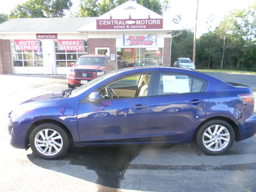 2012 Mazda Mazda3 4dr Sdn Auto i Grand Touring, available for sale in Southborough, Massachusetts | M&M Vehicles Inc dba Central Motors. Southborough, Massachusetts