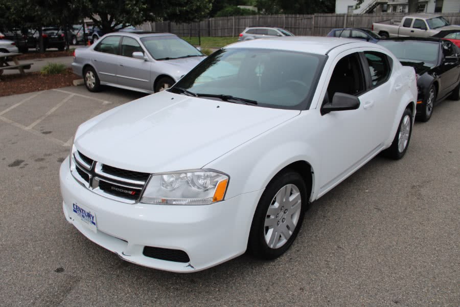 2012 Dodge Avenger 4dr Sdn SE, available for sale in East Windsor, Connecticut | Century Auto And Truck. East Windsor, Connecticut
