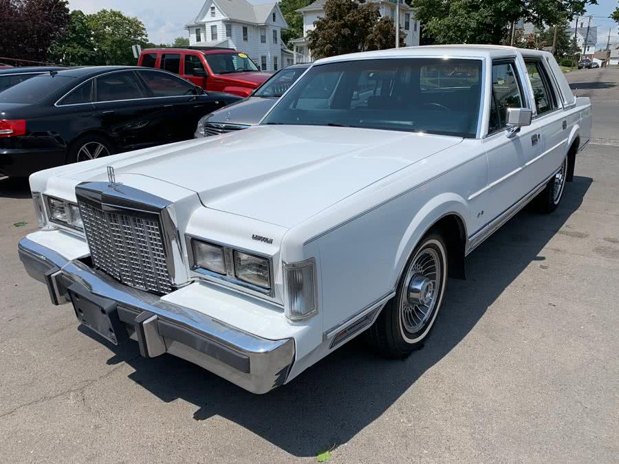 Used Lincoln Town Car 4dr Sedan 1987 | Central Auto Sales & Service. New Britain, Connecticut