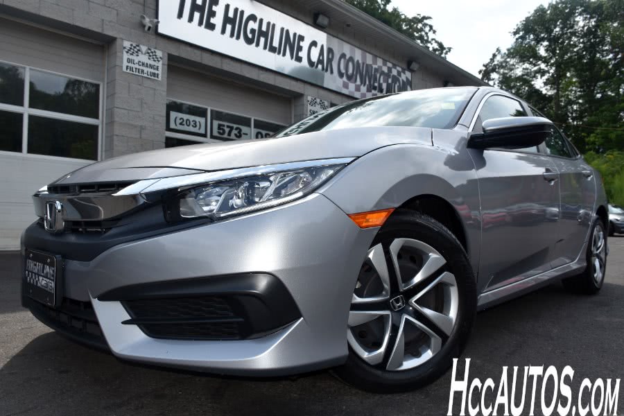 2016 Honda Civic Sedan 4dr LX, available for sale in Waterbury, Connecticut | Highline Car Connection. Waterbury, Connecticut