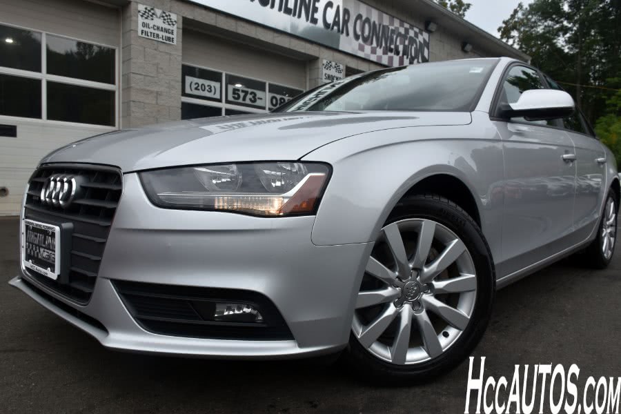 2014 Audi A4 4dr Sdn Auto quattro 2.0T Premium, available for sale in Waterbury, Connecticut | Highline Car Connection. Waterbury, Connecticut