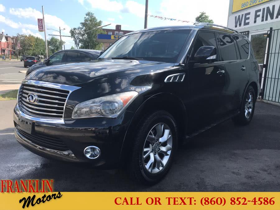 2011 Infiniti QX56 4WD 4dr 8-passenger, available for sale in Hartford, Connecticut | Franklin Motors Auto Sales LLC. Hartford, Connecticut