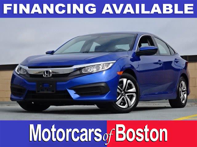 2016 Honda Civic Sedan 4dr CVT LX, available for sale in Newton, Massachusetts | Motorcars of Boston. Newton, Massachusetts