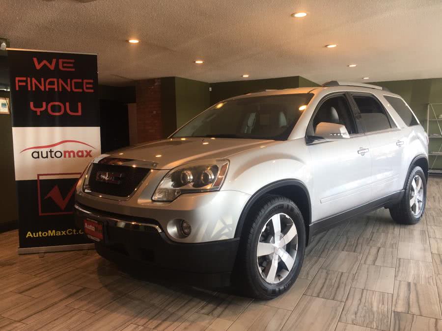 2012 GMC Acadia AWD 4dr SLT1, available for sale in West Hartford, Connecticut | AutoMax. West Hartford, Connecticut