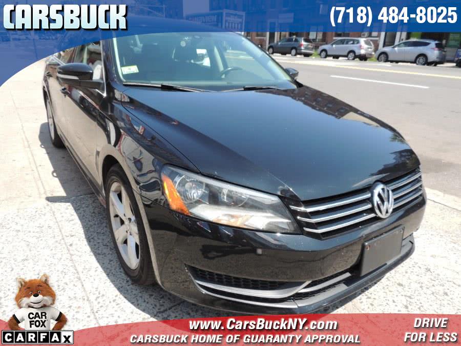 2013 Volkswagen Passat 4dr Sdn 2.5L Auto SE PZEV, available for sale in Brooklyn, New York | Carsbuck Inc.. Brooklyn, New York