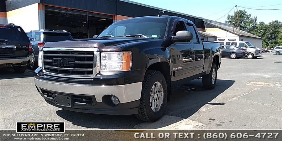 2008 GMC Sierra 1500 4WD Ext Cab 134.0" SLE1, available for sale in S.Windsor, Connecticut | Empire Auto Wholesalers. S.Windsor, Connecticut