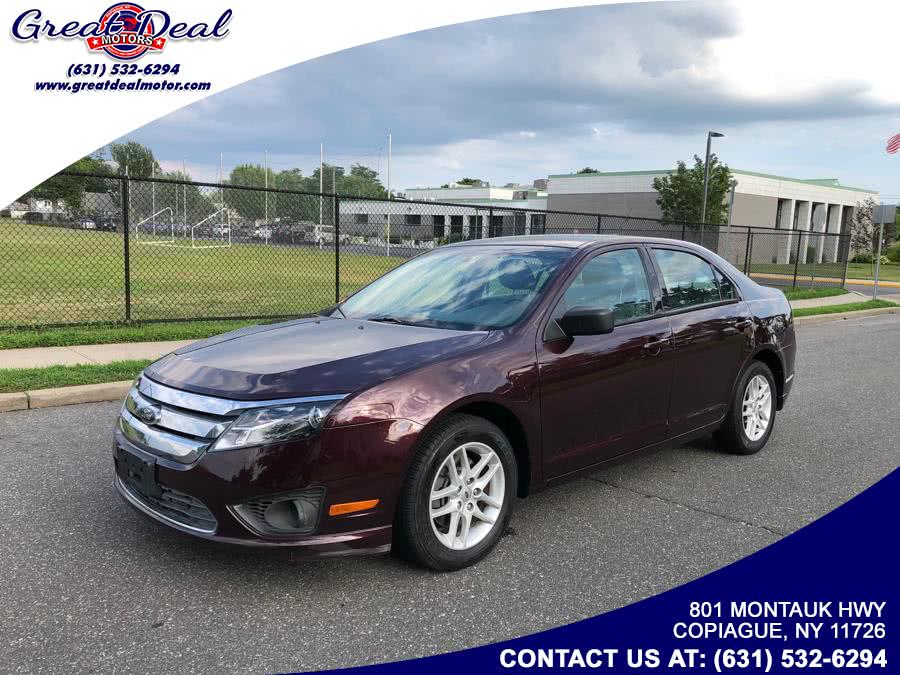 2012 Ford Fusion 4dr Sdn S FWD, available for sale in Copiague, New York | Great Deal Motors. Copiague, New York
