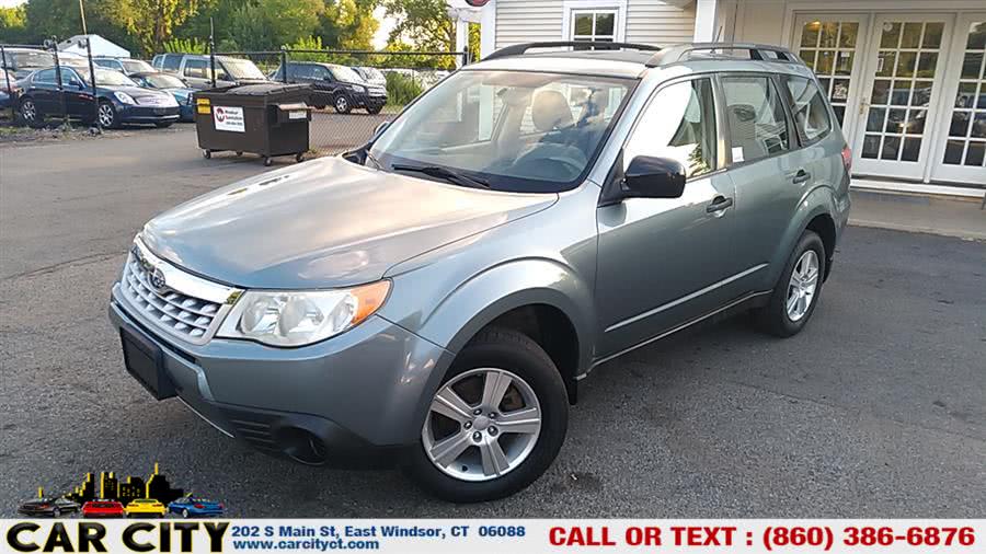2011 Subaru Forester 4dr Auto 2.5X w/Alloy Wheel Value Pkg, available for sale in East Windsor, Connecticut | Car City LLC. East Windsor, Connecticut