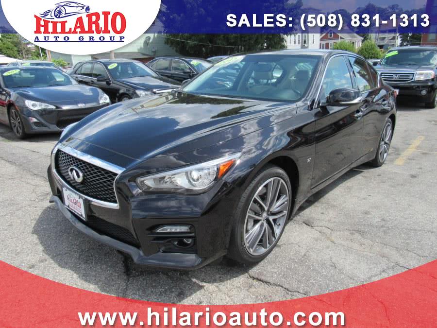 2015 Infiniti Q50 4dr Sdn Sport AWD, available for sale in Worcester, Massachusetts | Hilario's Auto Sales Inc.. Worcester, Massachusetts