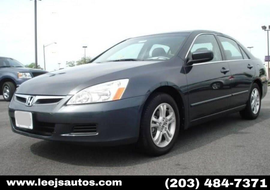 2006 Honda Accord Sdn EX-L AT, available for sale in North Branford, Connecticut | LeeJ's Auto Sales & Service. North Branford, Connecticut