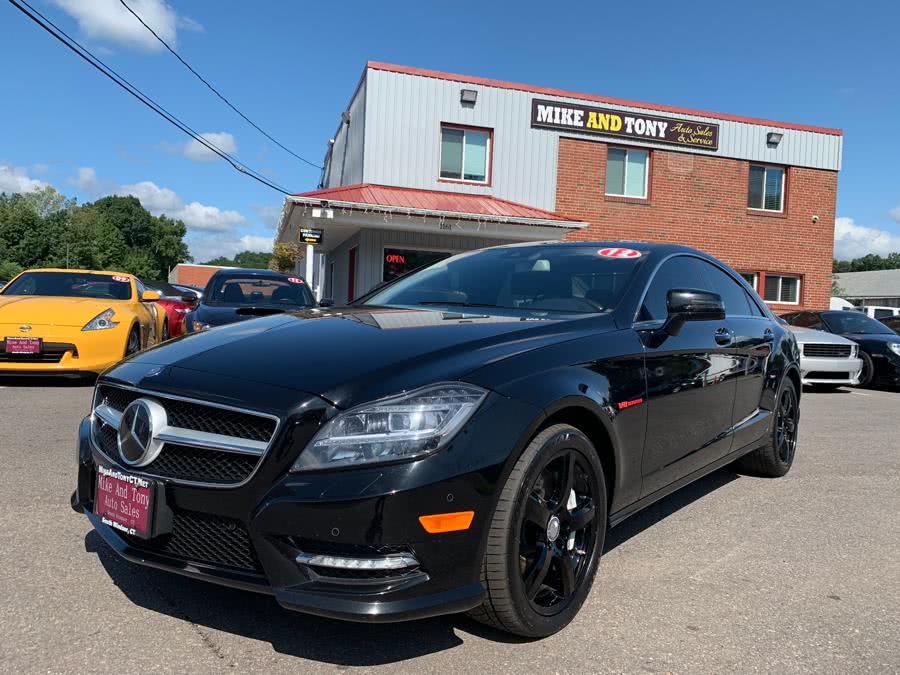 2012 Mercedes-Benz CLS-Class 4dr Sdn CLS550 4MATIC, available for sale in South Windsor, Connecticut | Mike And Tony Auto Sales, Inc. South Windsor, Connecticut