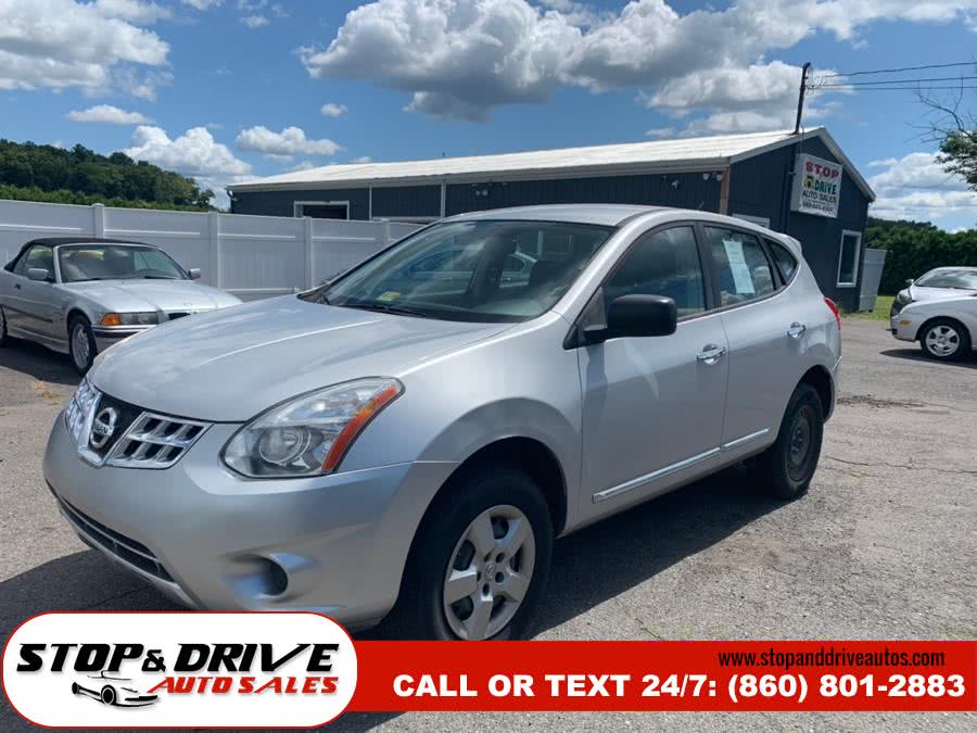 2013 Nissan Rogue AWD 4dr S, available for sale in East Windsor, Connecticut | Stop & Drive Auto Sales. East Windsor, Connecticut
