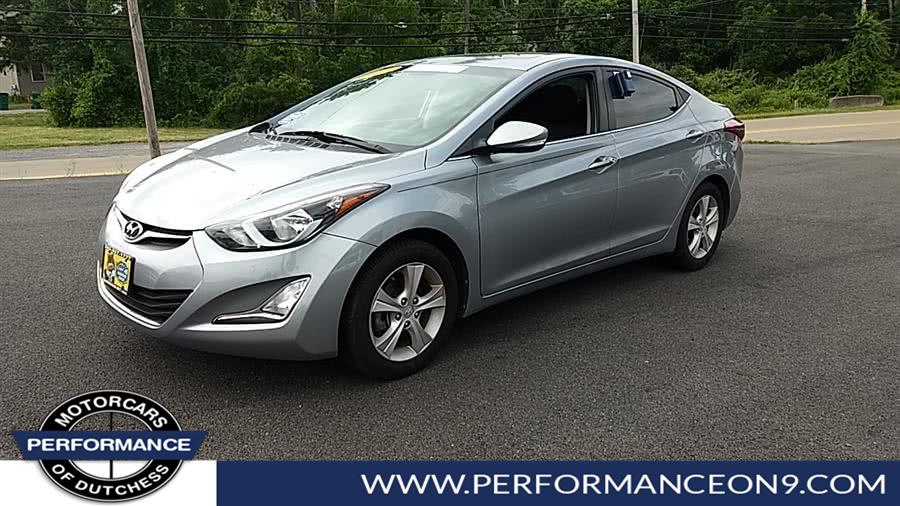 2016 Hyundai Elantra 4dr Sdn Auto SE, available for sale in Wappingers Falls, New York | Performance Motor Cars. Wappingers Falls, New York