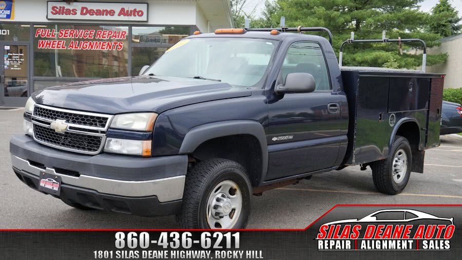 2007 Chevrolet Silverado 2500HD Classic 4WD Reg Cab 133" Work Truck, available for sale in Rocky Hill , Connecticut | Silas Deane Auto LLC. Rocky Hill , Connecticut