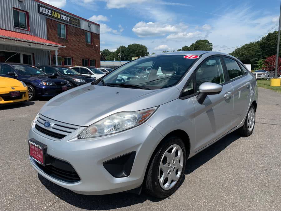 2011 Ford Fiesta 4dr Sdn S, available for sale in South Windsor, Connecticut | Mike And Tony Auto Sales, Inc. South Windsor, Connecticut