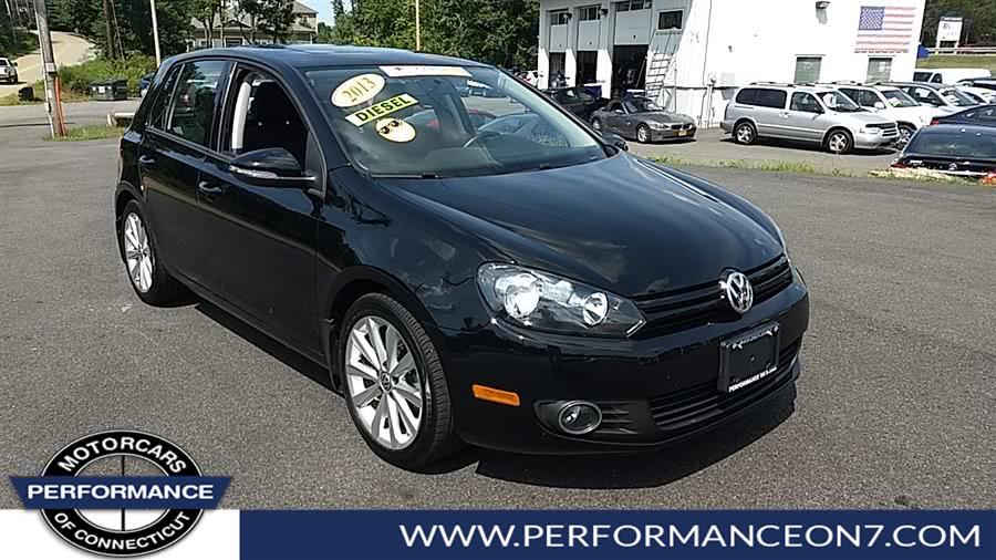 2013 Volkswagen Golf 4dr HB DSG TDI w/Sunroof & Nav, available for sale in Wilton, Connecticut | Performance Motor Cars Of Connecticut LLC. Wilton, Connecticut