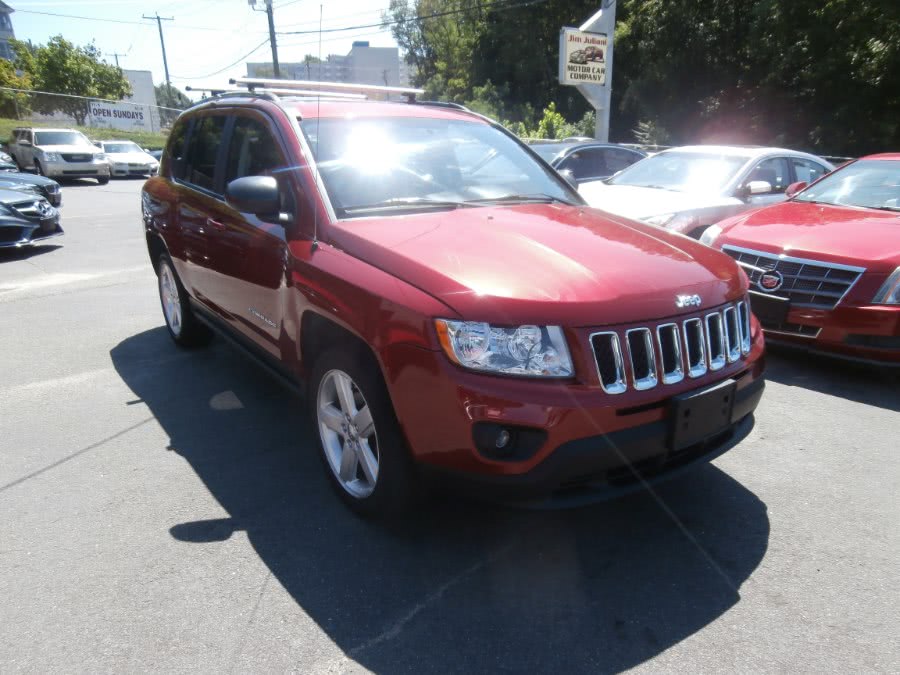 2012 Jeep Compass 4WD 4dr Limited, available for sale in Waterbury, Connecticut | Jim Juliani Motors. Waterbury, Connecticut