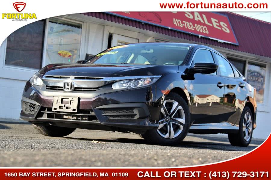 Used Honda Civic Sedan 4dr CVT LX 2016 | Fortuna Auto Sales Inc.. Springfield, Massachusetts