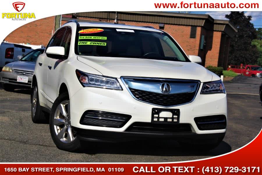 2016 Acura MDX SH-AWD Advanced, available for sale in Springfield, Massachusetts | Fortuna Auto Sales Inc.. Springfield, Massachusetts 2016 Acura MDX SH-AWD Advanced, available for sale in Springfield, Massachusetts | Fortuna Auto Sales Inc.. Springfield, Massachusetts